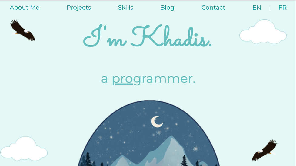 Portfolio Site Image